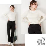 【M-L・LL-3L・4L-5L】ボーダー入り丸首肩ボタン空きプルオーバー | JungleJalopy | 詳細画像21