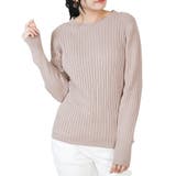 GRAY BEIGE | 大きいサイズ レディース ラウンドネック | JungleJalopy