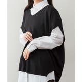 【M-L・LL-3L・4L-5L】バルーンVネックベスト | JungleJalopy | 詳細画像25 