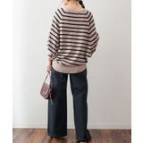 Vネックボーダードルマンニット セーター 大きいサイズ | JungleJalopy | 詳細画像34