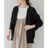 BLACK | 【M-L・LL-3L・4L-5L】キーネックドルマンカーディガン | JungleJalopy