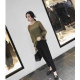 テーパードパンツ 9分丈 スラックス | karei | 詳細画像12