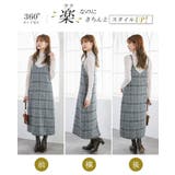 キャミソールワンピース チェック柄ワンピ | karei | 詳細画像7