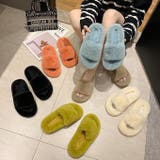 ファーサンダル レディース もこもこ | karei | 詳細画像16 