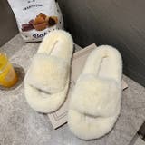ファーサンダル レディース もこもこ | karei | 詳細画像24 