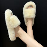 ファーサンダル レディース もこもこ | karei | 詳細画像7 