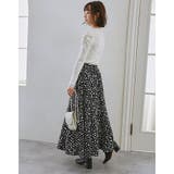 フレアスカート アニマル柄 ロングスカート | karei | 詳細画像12 