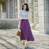 スカート スエードフレアスカート ロングスカート | karei | 詳細画像21 