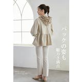 ジャケット アウター ペプラムパーカー | karei | 詳細画像10