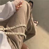 パンツ レディース エンボス加工 | karei | 詳細画像15