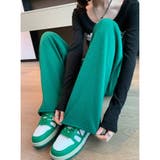 パンツ レディース エンボス加工 | karei | 詳細画像16