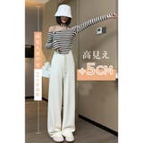 パンツ レディース エンボス加工 | karei | 詳細画像7