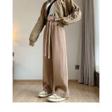 リラックスカジュアルパンツ サイドライン | karei | 詳細画像16 