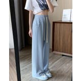 リラックスカジュアルパンツ サイドライン | karei | 詳細画像17 