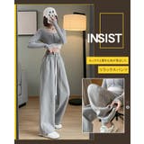 リラックスカジュアルパンツ サイドライン | karei | 詳細画像2 