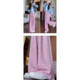 【丈感&生地選べる】「低身長〜高身長」美脚効果 ワイドパンツ ウエストゴム | karei | 詳細画像15