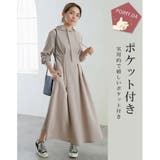 ウエストマーク スタイルUPワンピ 着痩せ | karei | 詳細画像10