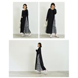 ドッキングワンピース レディース ラウンドネック | karei | 詳細画像12