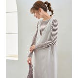 2WAYボーダーTシャツ カットソー レディース ボーダー オシャレ | karei | 詳細画像14 