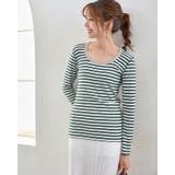 2WAYボーダーTシャツ カットソー レディース ボーダー オシャレ | karei | 詳細画像6 