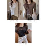 肌見せ抜け感 シアートップス レディース | karei | 詳細画像9