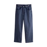 ダークブルー | デニムパンツ レディース イージパンツ | karei
