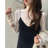 カットソー レディース シースルー | karei | 詳細画像13 