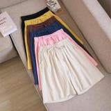リネン風 ハーフパンツ ルームウェア | karei | 詳細画像8