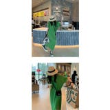 プリーツワンピース セルフカット 夏ワンピース | karei | 詳細画像12 