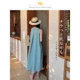リゾート ノースリーブワンピース タック入り | karei | 詳細画像8
