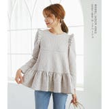 フラワージャガードトップス 肩フリル 大人 | karei | 詳細画像7 