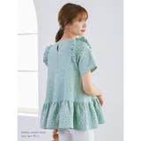 フラワージャガードトップス 肩フリル 大人 | karei | 詳細画像14 