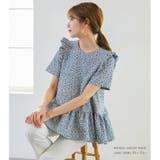 フラワージャガードトップス 肩フリル 大人 | karei | 詳細画像13 