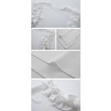 フリルスリーブブラウス フレンチスリーブ | karei | 詳細画像15 