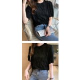揺れるフリルTシャツ トップス レディース | karei | 詳細画像10