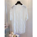 揺れるフリルTシャツ トップス レディース | karei | 詳細画像13