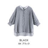 シアーブラウス レディース バンドカラー | karei | 詳細画像9