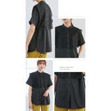 夏ブラウス バンドカラーシャツ レース付きブラウス | karei | 詳細画像22