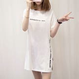 ホワイト | Tシャツ 半袖 レディース | karei