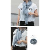 UVカット 大判無地ストール 年中使える  ストール  | karei | 詳細画像7 