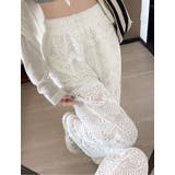 ワイドパンツ 総レース レディース | karei | 詳細画像15