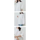 ボリューム袖ワッフルカットソー レディース トップス | karei | 詳細画像20
