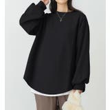 ボリューム袖ワッフルカットソー レディース トップス | karei | 詳細画像39