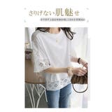 袖刺繍レース カットソー レディース | karei | 詳細画像9
