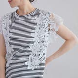 花レース袖 Tシャツ トップス | karei | 詳細画像23