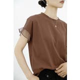 チュールキリカエフリルスリーブTシャツ | karei | 詳細画像10