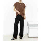 チュールキリカエフリルスリーブTシャツ | karei | 詳細画像11