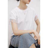 チュールキリカエフリルスリーブTシャツ | karei | 詳細画像13