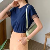 チュールキリカエフリルスリーブTシャツ | karei | 詳細画像21