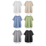 ワッフルカットソー Tシャツ 半袖 | karei | 詳細画像25